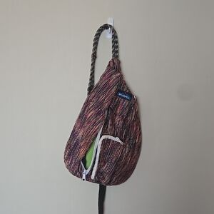 Colorful Sling Bag with Multiple Pockets